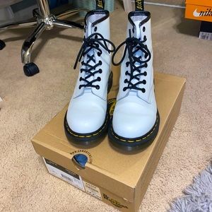 Dr Marten 1460 White Boots!